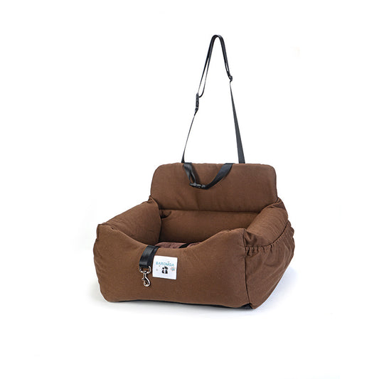 BAROMGA verstärktes Hunde Auto-Sitzgeschirr mit Sicherheitsgurt