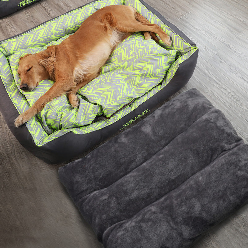 NEU Voll Abnehmbare Und Waschbar Große Hund Matte Bett
